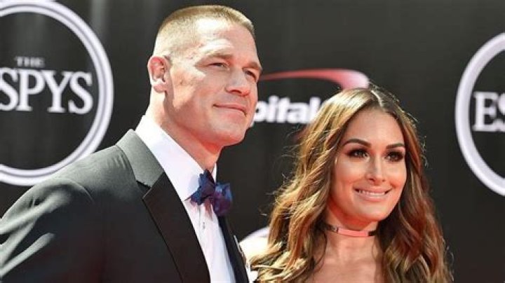 John Cena Caught Staring At Girlfriend Nikki Bella’s Cleavage — See Pic