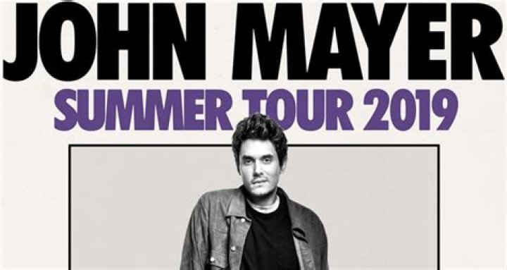 John Mayer Tour 2019