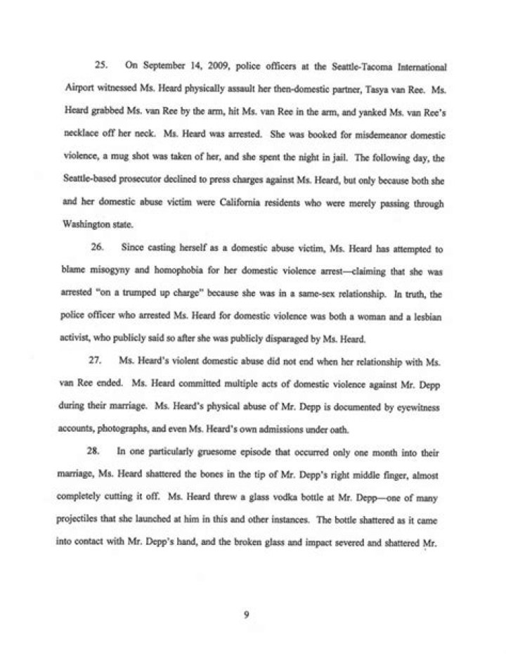 Johnny Depp & Amber Heard Court Documents — Full Read Through