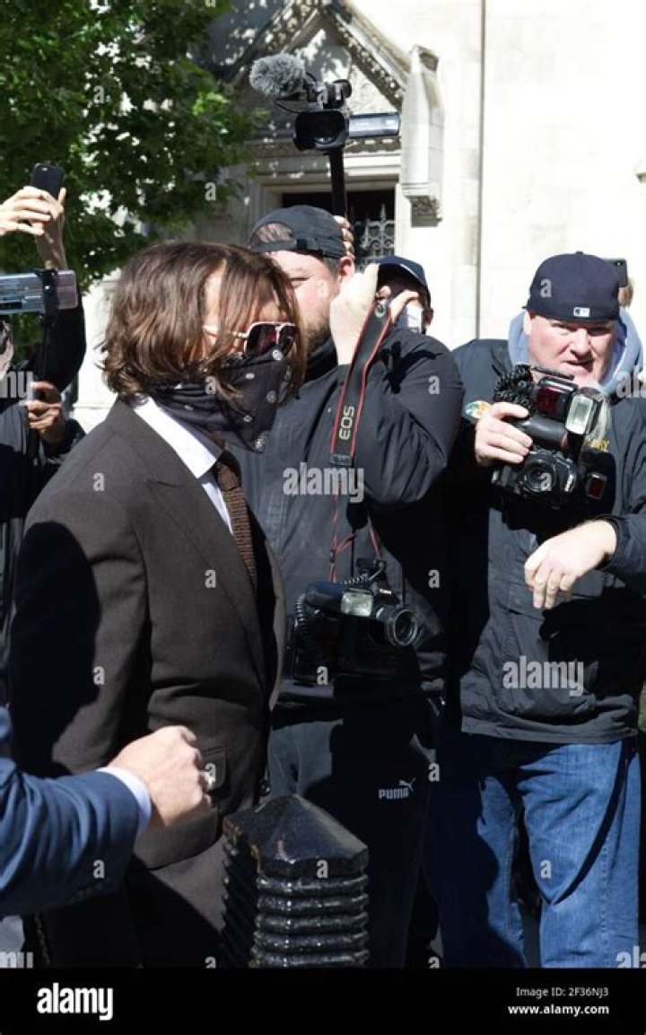Johnny Depp Arrives In Court On The Last Day Of Testimony