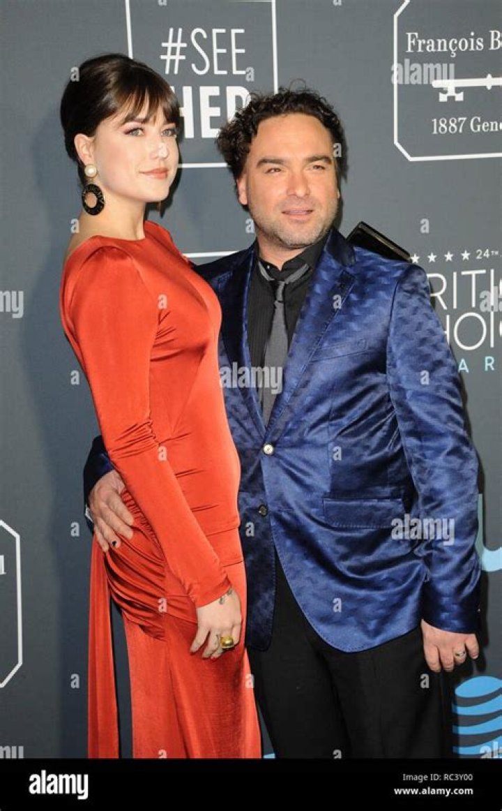 Johnny Galecki and Alaina Meyer 26th Annual Race to Erase MS Gala, Inside, The Beverly Hilton, Los Angeles, USA - 10 May 2019