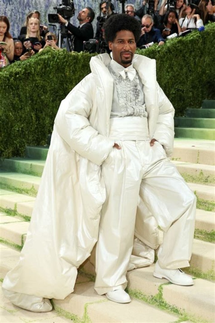 Jon Batiste Rocks White at the TIME100 Gala