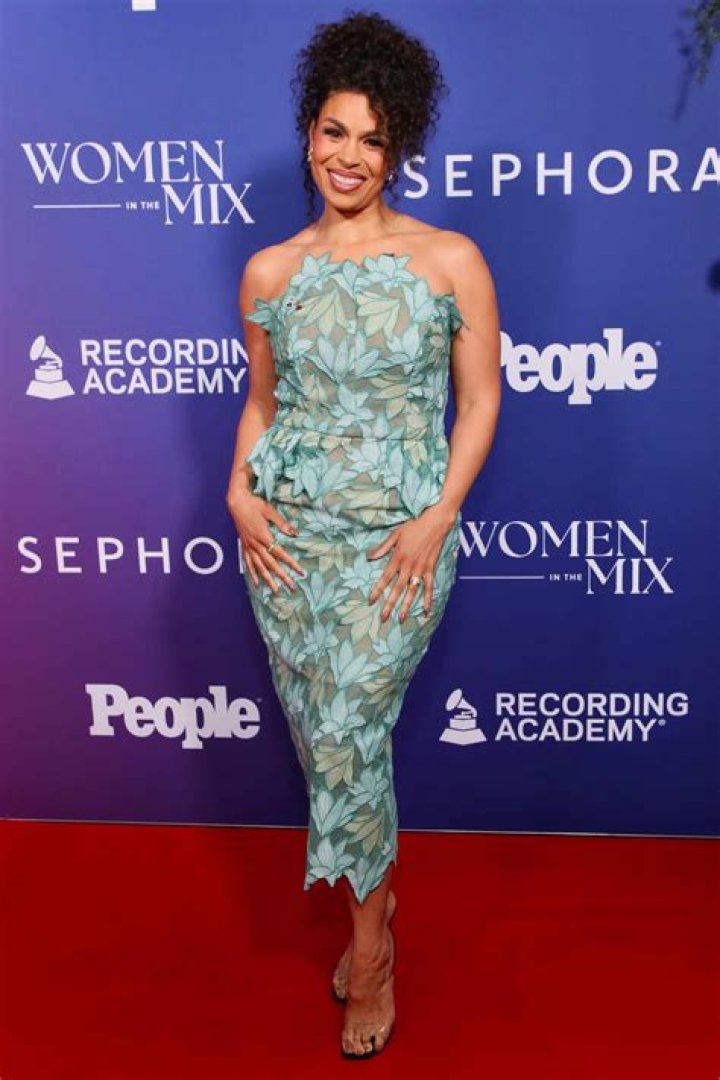 Jordin Sparks on a red carpet