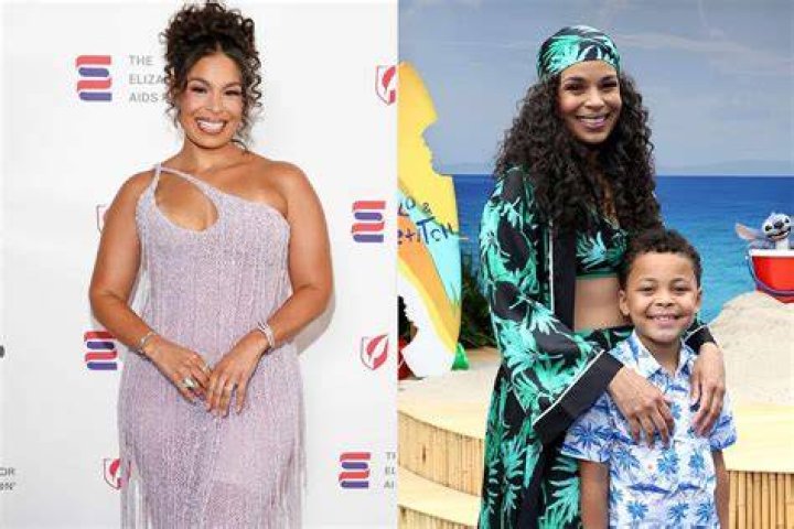 Jordin Sparks with son Dana Thomas