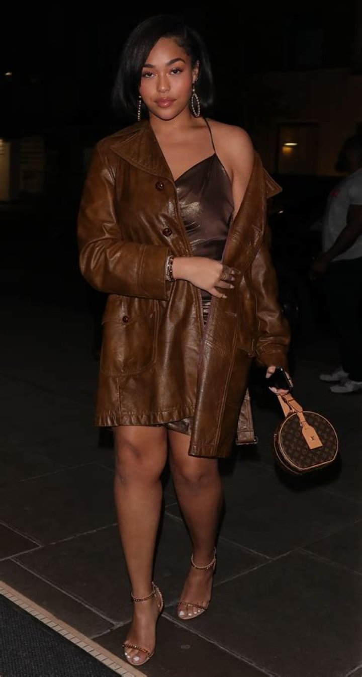 Jordyn Woods at the Red Dress Collection event