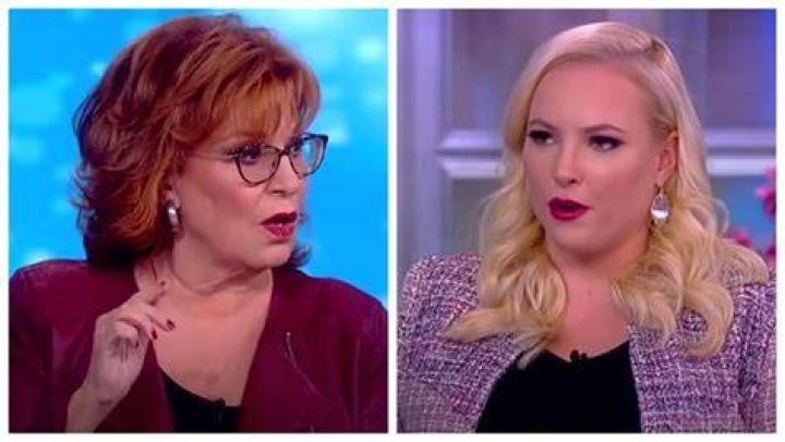 joy behar, meghan mccain