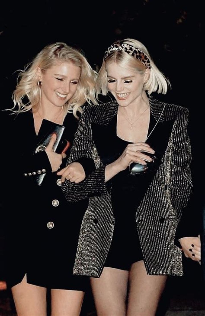 Julia Schlaepfer and Lucy Boynton Bette Midler's Hulaween Charity Gala 'Haunted Hollywood: The Golden Age' benefiting the New York Restoration Project, Arrivals, New York, USA - 31 Oct 2019