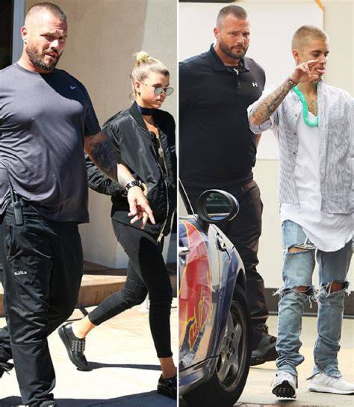 Justin Bieber Sofia Richie Bodyguard