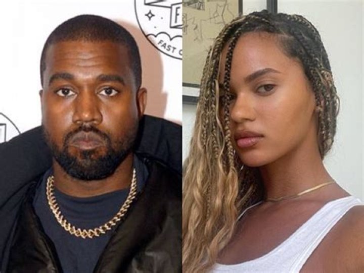 Kanye West and Juliana Nalu