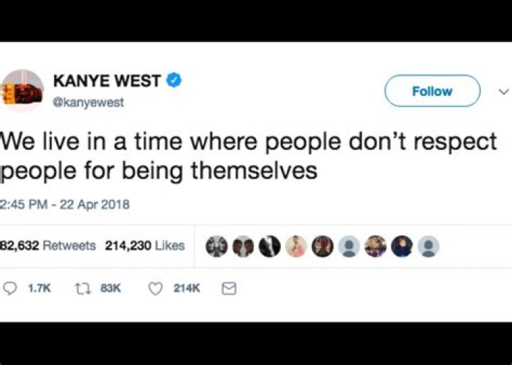 Kanye West tweets