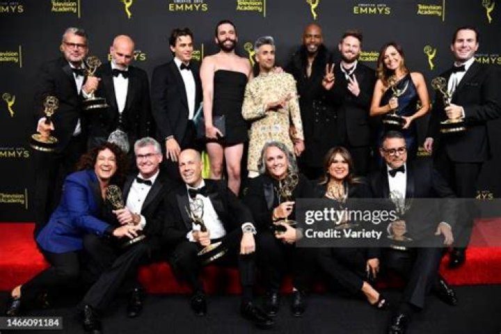 Karamo Brown, Tan France, Jennifer Lane and David Collins - Outstanding Reality Program - ?Queer Eye? 30th Annual GLAAD Media Awards, Show, The Beverly Hilton, Los Angeles, USA - 28 Mar 2019