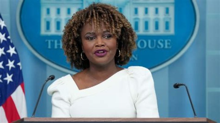 Karine Jean-Pierre walks the red carpet at the White House Correspondents' Association Dinner at the Washington Hilton in Washington D.C. on April 27, 2019. She is the senior advisor and national spokeswoman for MoveOn.org and a political analyst for NBC News and MSNBC. (Photo by Jeff Malet) Newscom/(Mega Agency TagID: jmpphotos046562.jpg) [Photo via Mega Agency]