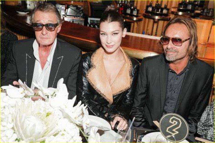 Karl Lagerfeld & Bella Hadid