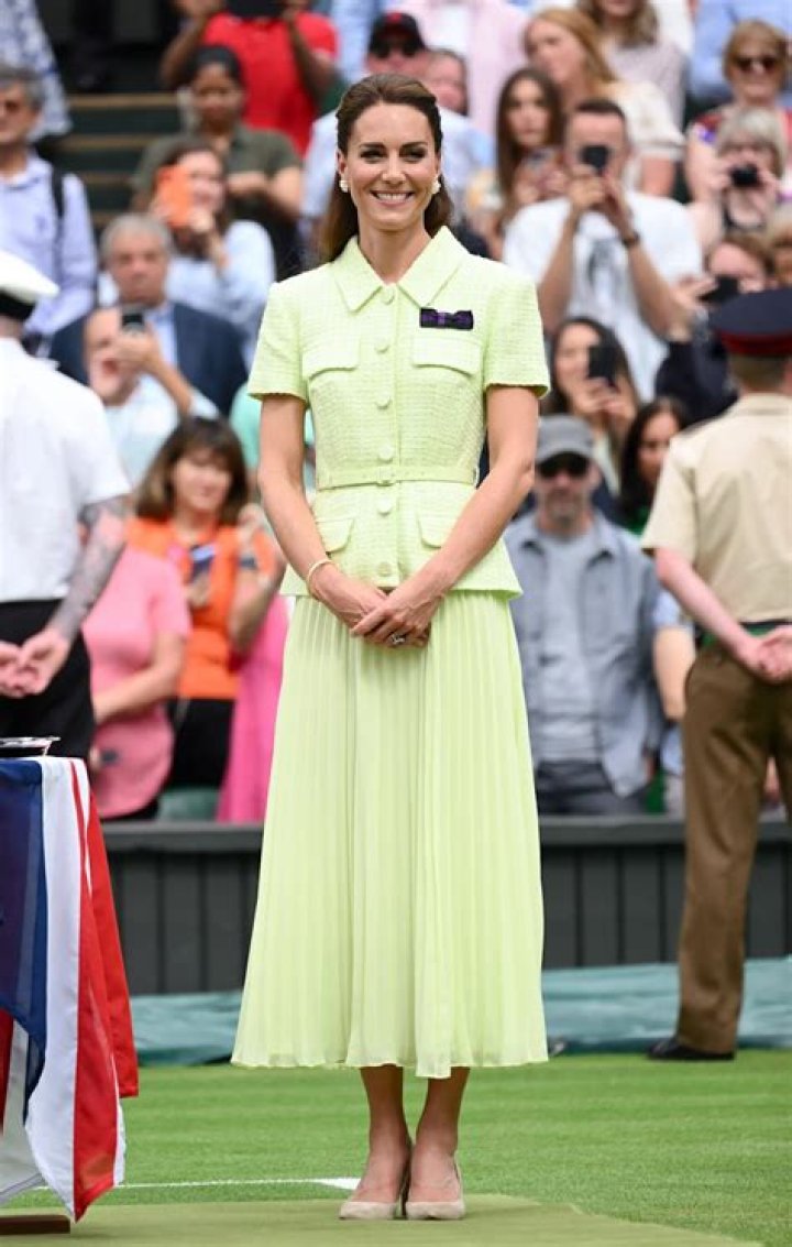 Kate Middleton Attends Wimbledon