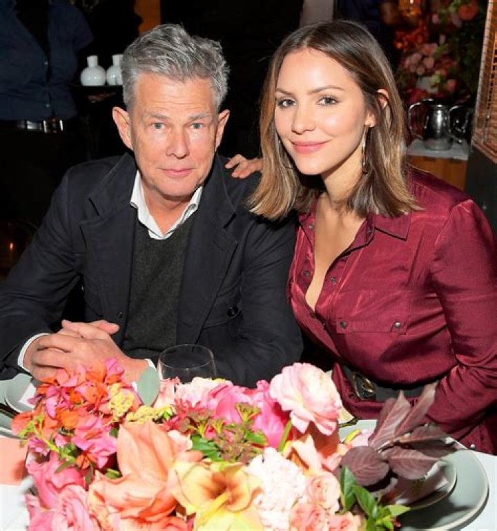 Katharine McPhee and David Foster