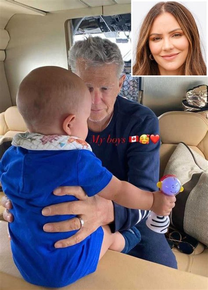 Katharine McPhee Shares Rare New Photo Of Baby Rennie With David Foster: ‘My Boys’