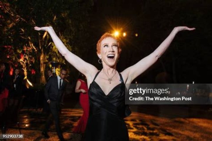 Kathy Griffin poses at the LA LGBT Center Concert