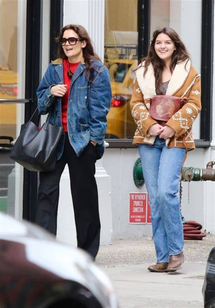 Katie Holmes and Suri Cruise Reception Celebrating a Special New York Screening of "LONG STRANGE TRIP" Hosted by Martin Scorsese and Jane Rosenthal, USA - 07 Jan 2018