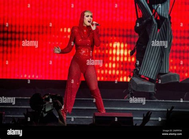 Katy Perry performs at Amalie Arena, in Tampa, Fla Katy Perry in Concert - , FL, Tampa, USA - 15 Dec 2017