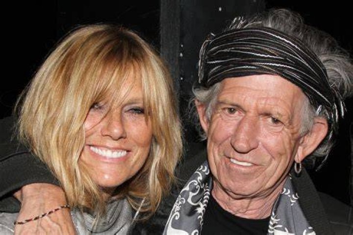 Keith Richards & Patti Hansen