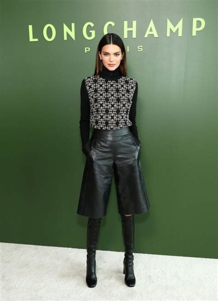 Kendall Jenner At Longchamp Show