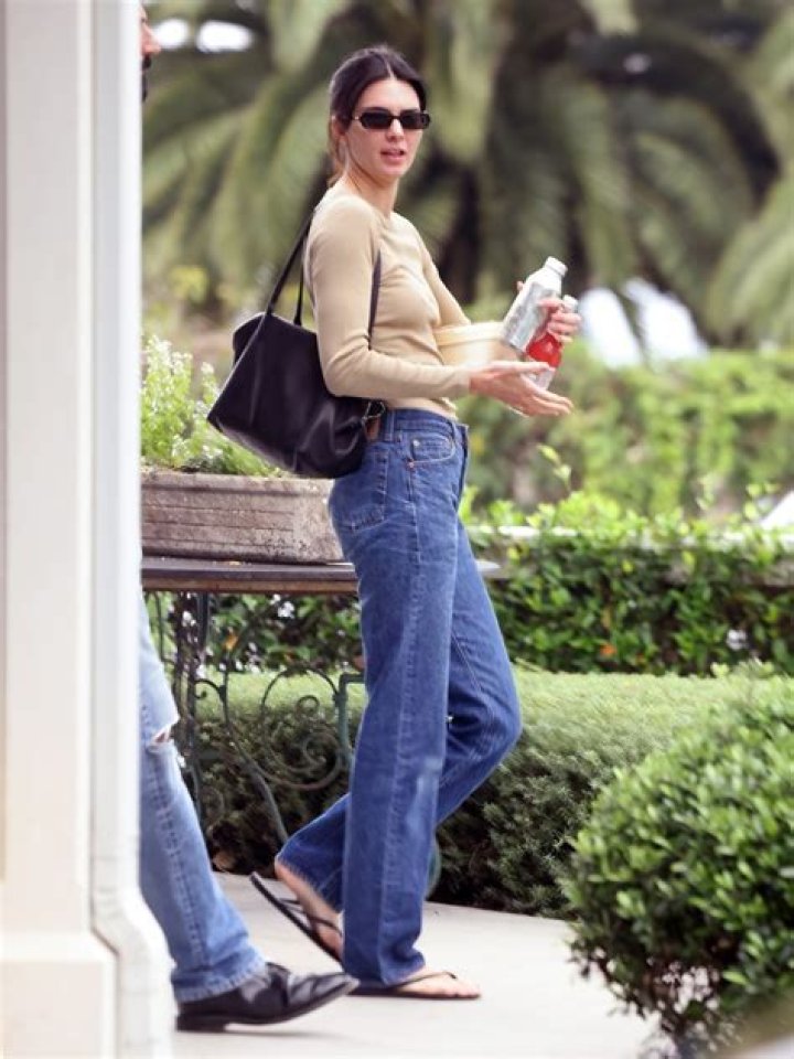 Kendall Jenner In Beige