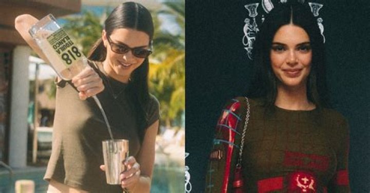 Kendall Jenner mixes 818 Tequila cocktails and signs bottles and a guitar at Seminole Hard Rock Hotel & Casino in Hollywood, Florida. The model and entrepreneur mixed Watermelon Margaritas around the pool with her 818 Tequila to help guests keep cool under the blazing sun. Kendall also treated herself to one of her favourite cocktails as she took a well-earned break from preparing drinks with a mixologist, posing for photos, signing 818 Tequila bottles for fans and autographing a trademark Hard Rock Hotel guitar. The 818 Tequila Watermelon Margarita cocktail is on the menu at the hotel&rsquo;s Beach Club Bar & Grill to help beat the Florida heat. *BYLINE: Sophie Sahara/Mega. 07 Dec 2021 Pictured: Kendall Jenner enjoys an 818 Tequila Watermelon Margarita at Seminole Hard Rock Hotel & Casino in Hollywood, Florida. *BYLINE: Sophie Sahara/Mega. Photo credit: Sophie Sahara/Mega TheMegaAgency.com +1 888 505 6342 (Mega Agency TagID: MEGA811924_004.jpg) [Photo via Mega Agency]