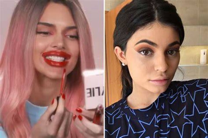 Kendall Jenner Mocks Kylie’s Big Lips & Rubs Makeup All Over Her Face During Hilarious Impersonation