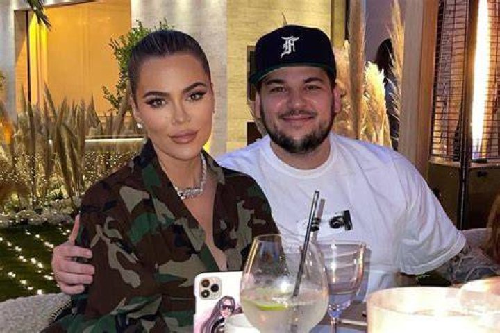 Khloe and Rob Kardashian