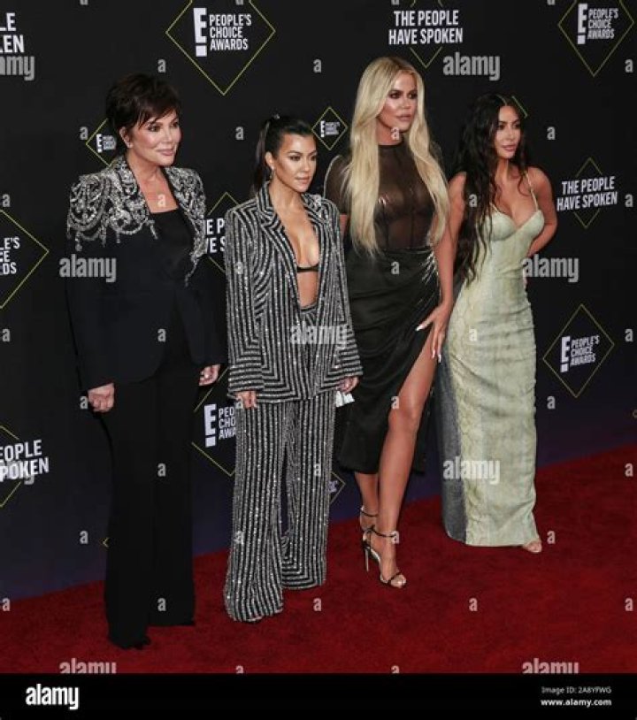 Khloe Kardashian 45th Annual People's Choice Awards, Arrivals, Barker Hanger, Los Angeles, USA - 10 Nov 2019 Wearing Laquan Smith Same Outfit as catwalk model *9877448w