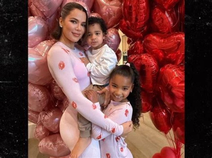 Khloe Kardashian Gets Kisses From Daughter True, 23 Mos., In Sweet New Pic