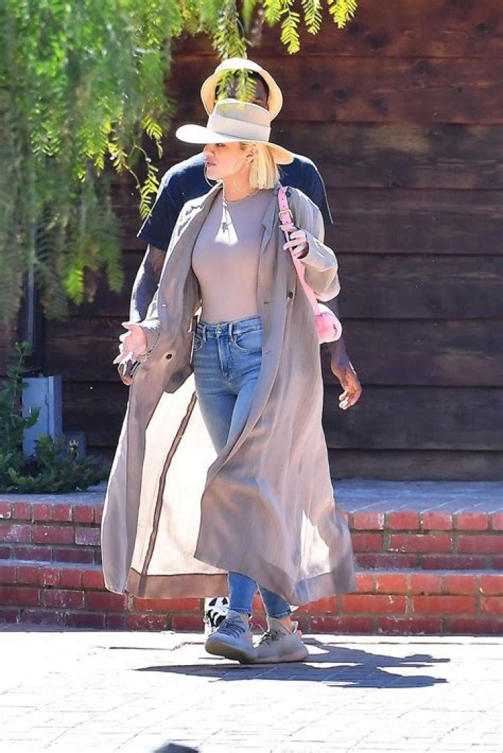 Khloe Kardashian Leave Sunday Service
