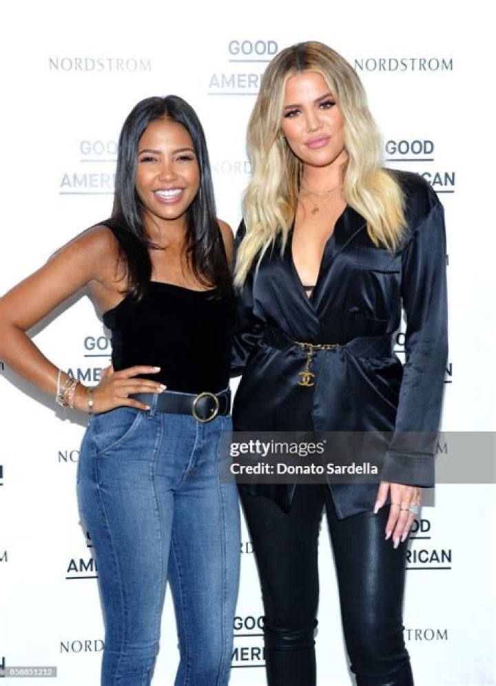 Khloe KardashianKhloe Kardashian, Emma Grede and Gunnar Peterson celebrate the launch of Good American Activewear on the rooftop of Nordstrom Downtown Seattle, Seattle, USA - 03 August 2018WEARING GOOD AMERICAN