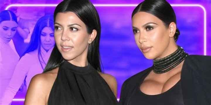kim and kourtney kardashian