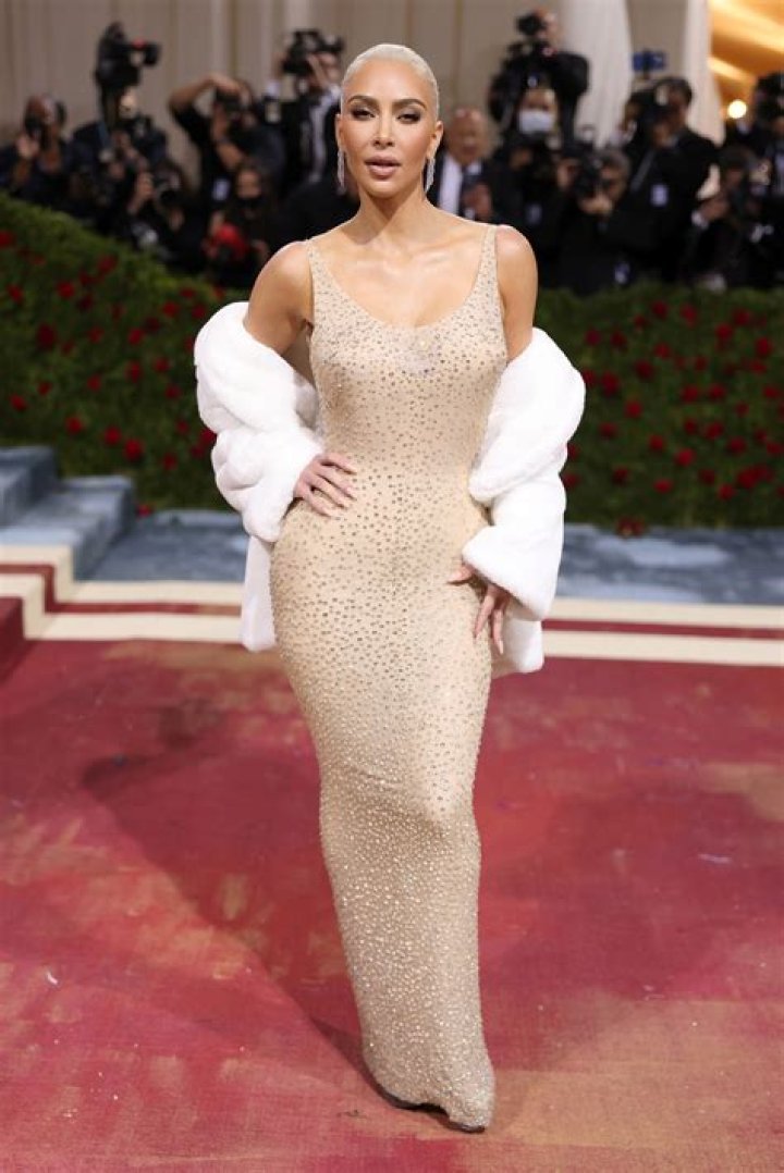 Kim at the Met Gala 2018