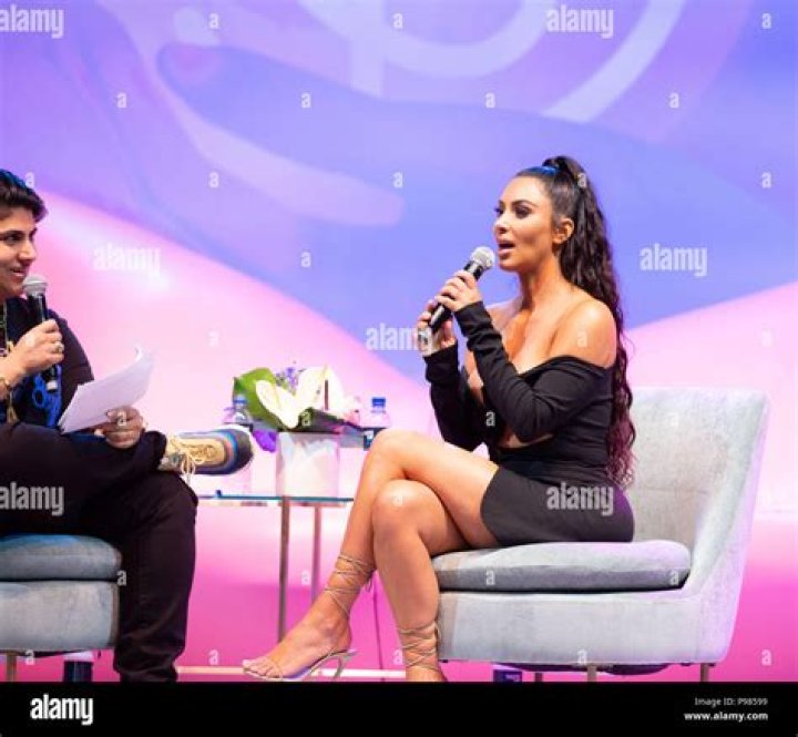 Kim Kardashian At Beautycon