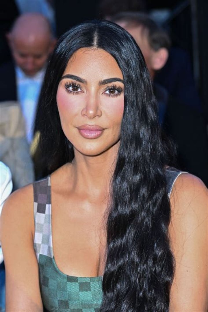 Kim Kardashian at Louis Vuitton Men&rsquo;s Spring-Summer 2024 Show