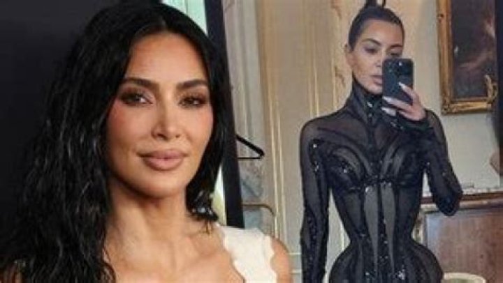 Kim Kardashian Flashes Bra & Underwear On Jay Leno