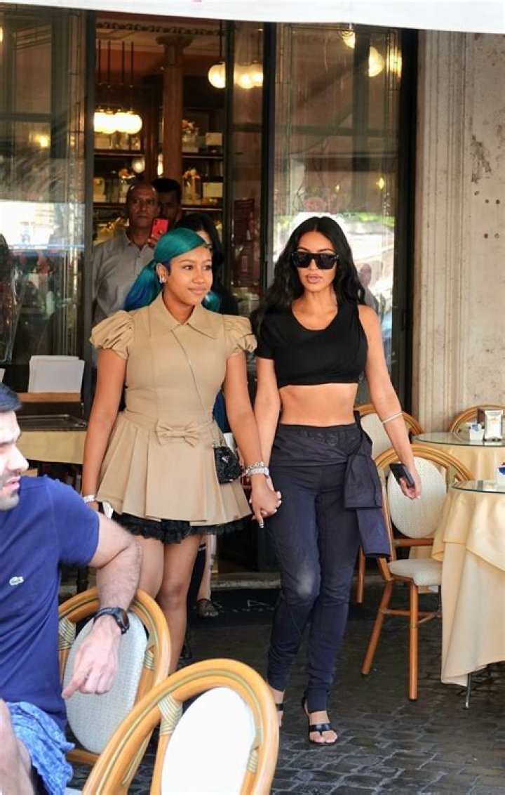Kim Kardashian In Rome