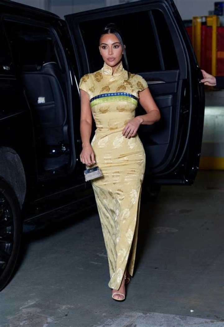 Kim Kardashian In Yellow