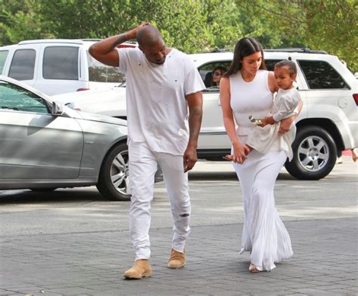 Kim Kardashian, Kanye West, North West