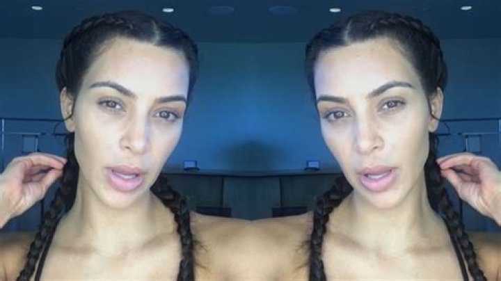 Kim Kardashian No Makeup