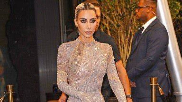 Kim Kardashian Wears Sheer Sparkly Dress At Fendi Show At NYFW: Photos – Hollywood Life