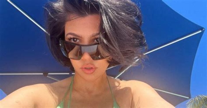 Kim, Kourtney & Khloe Kardashian Rock Tiny String Bikinis In Sexy Sister Pic On Private Island