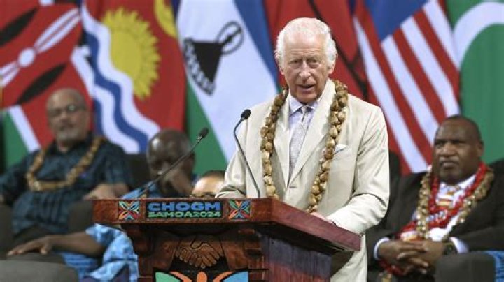 King Charles III at the National Service of Thanksgiving a