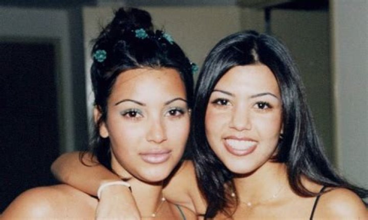 Kourntey Kardashian In A White Skirt