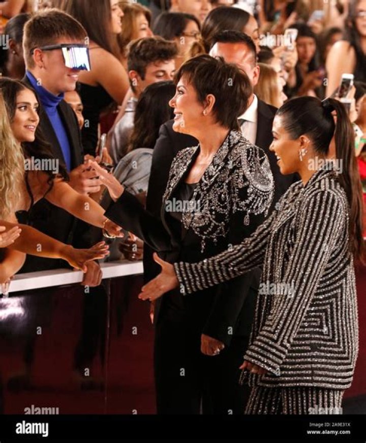 Kourtney Kardashian At The 45th Annual People&rsquo;s Choice Awards