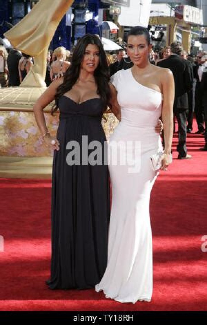 Kourtney Kardashian At The 61st Annual Primetime Emmy Awards