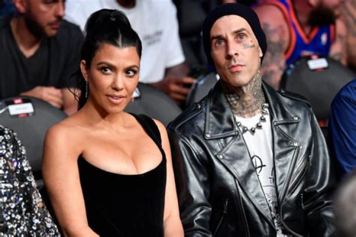 Kourtney Kardashian dazzles in a unique black wedding dress with Travis Barker