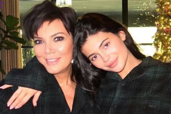 Kris Jenner & Kylie with Stormi Webster